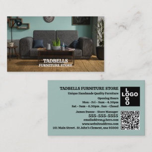 Stylish Room - Furniture Store Sales Business Card