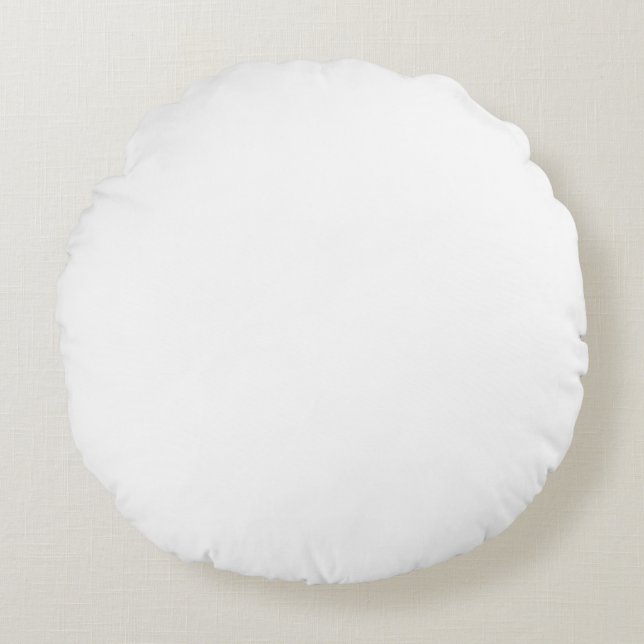 Stylish Round Couch Pillow (Front)