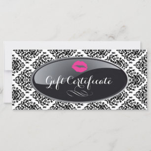STYLISH SALON AND SPA GIFT CERTIFICATE
