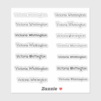 Stylish Script & Calligraphy Typography Name
