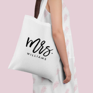 Stylish Script "Future Mrs" Tote Bag