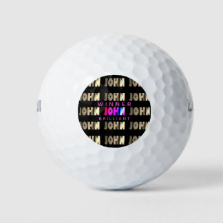 Stylish, Smart Golf ball for John