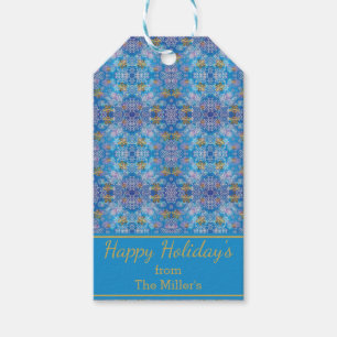 Stylish Snowflakes Gift Tags