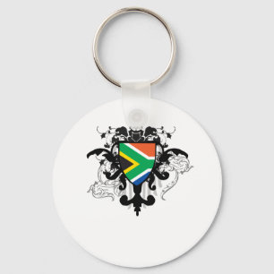 Stylish South Africa Key Ring