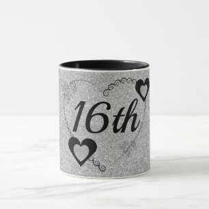 Stylish special birthday mug 16th