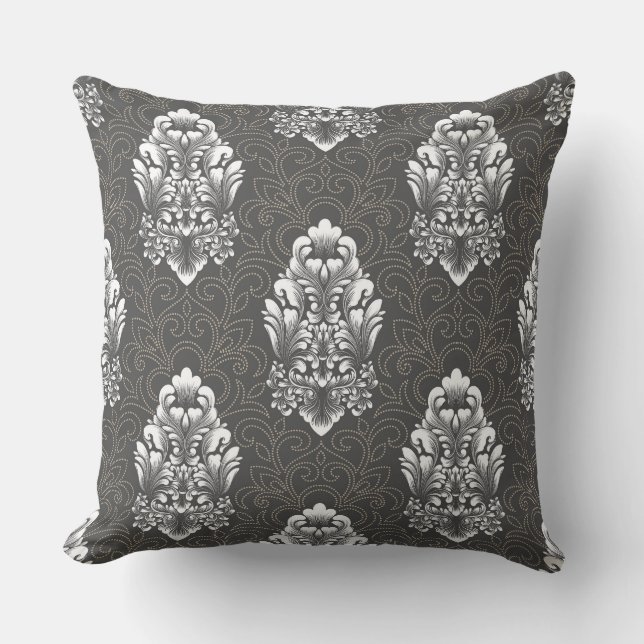 Stylish Spectrum Throw Pillow (Front)