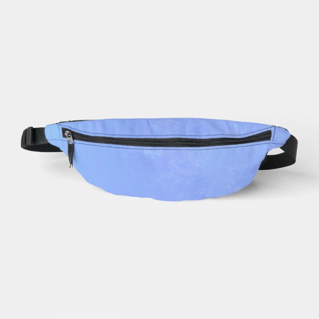 Stylish Storm cloud effect Blue Bum Bags (Front)
