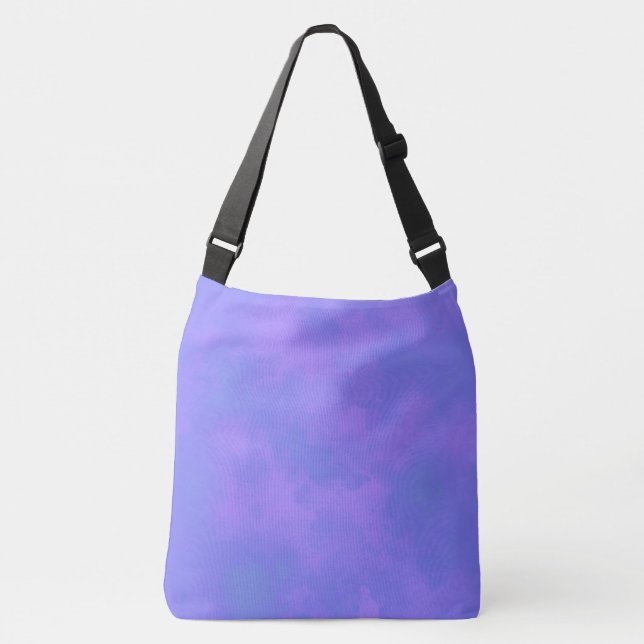 Stylish Storm cloud effect Blue Crossbody Bag (Front)