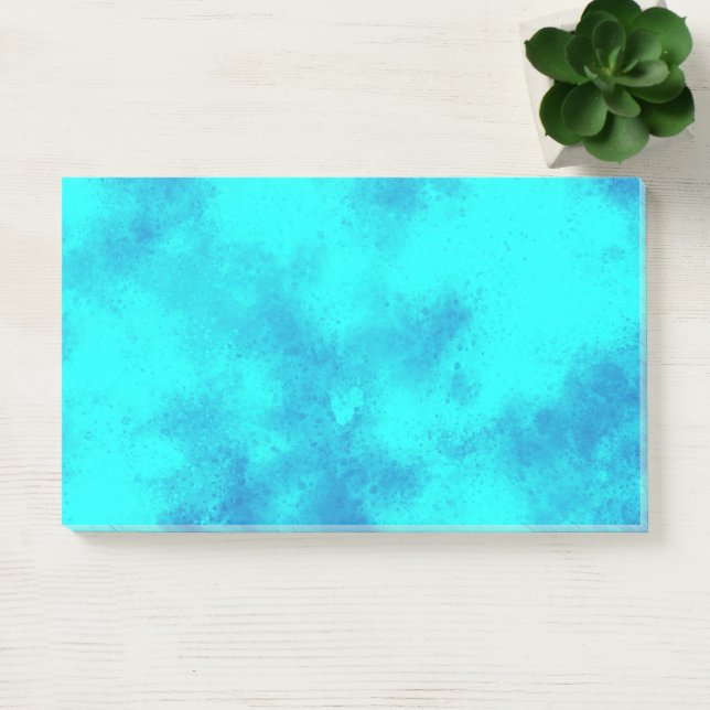 Stylish Storm cloud effect Blue Sky Post-it Notes (Office)