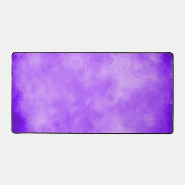 Stylish Storm cloud effect Blueberry  Desk Mat (Front)