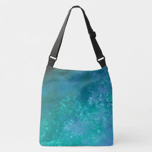 Stylish Storm cloud effect Green Crossbody Bag