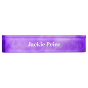 Stylish Storm cloud effect in Blue Nameplate