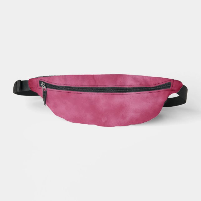 Stylish Storm cloud effect in  Burgundy  Bum Bags (Front)