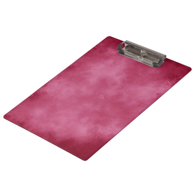 Stylish Storm cloud effect pattern Burgundy Blush Clipboard (Angled)