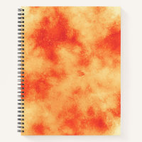 Stylish Storm cloud effect pattern Orange