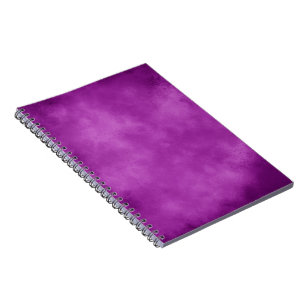 Stylish Storm cloud effect pattern violet Notebook