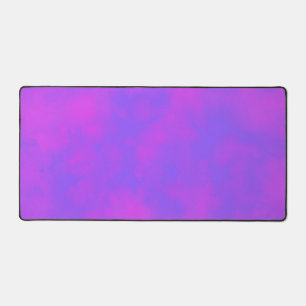 Stylish Storm cloud effect  Pink Blue Desk Mat