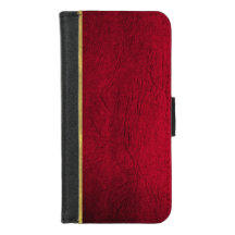 Stylish suede leather phone and credit card case