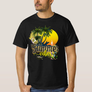 Stylish Summer Beach Vibes T-Shirt