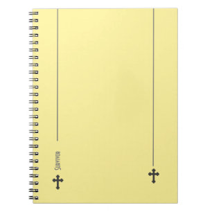 Stylish Survivor Cross Notebook