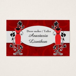 Elegant 88 Tailor Visiting Card Background