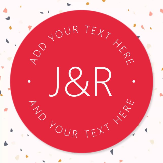 Stylish Text Template Red Waterproof (Creator Uploaded)