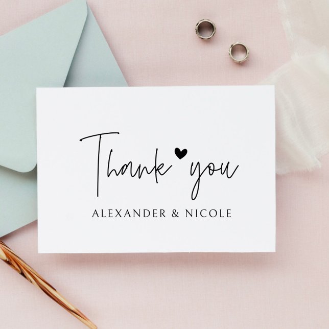  Stylish Thank You Custom Names Rubber Stamp (Creator Uploaded)