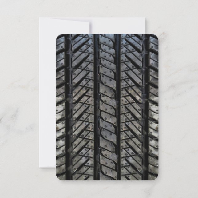 Stylish Tire Rubber Automotive Texture (Front)