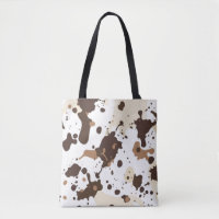 Stylish Tote Bag with Abstract Splatters
