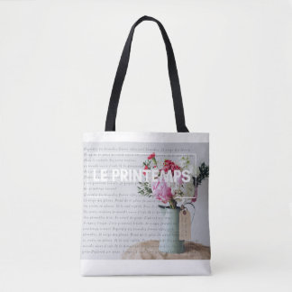 Stylish Tote - Springtime - French Inspired Bag