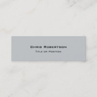 Stylish Trendy Grey Professional Minimalist