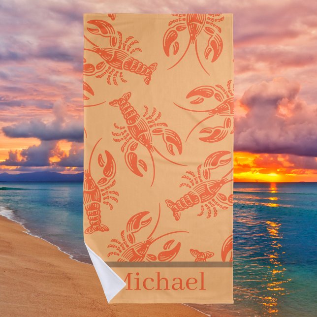 Stylish Trendy Modern Beach Towel (Creator Uploaded)