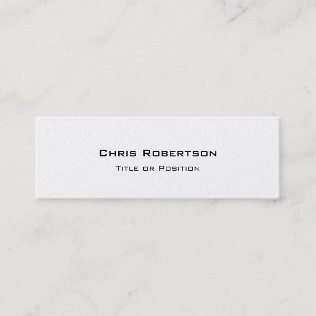 Stylish Trendy Modern Charming Business Card (Front)