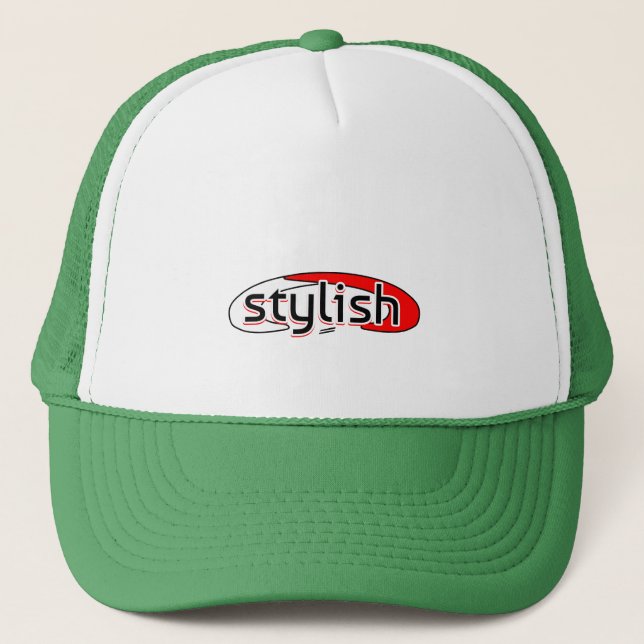 Stylish Trucker Hat (Front)