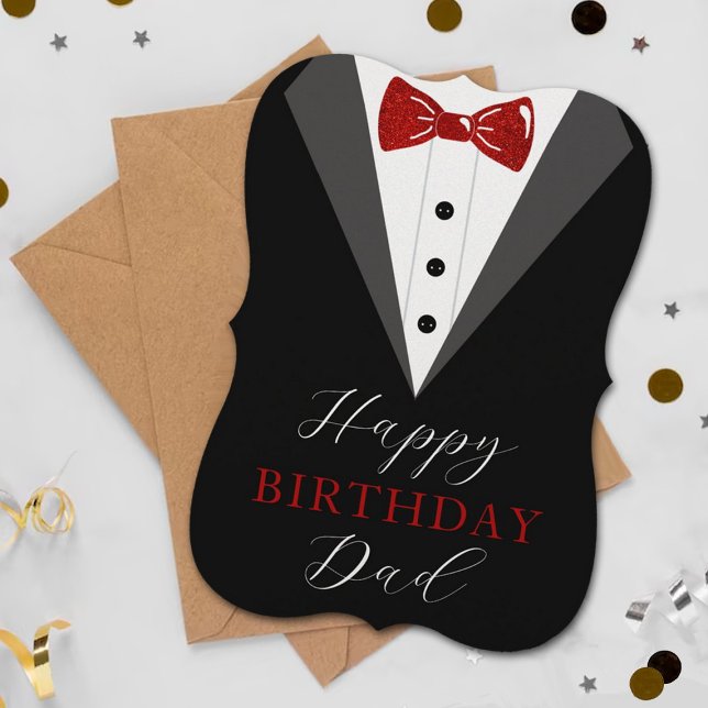 Stylish Tuxedo Happy Birthday Dad (Creator Uploaded)