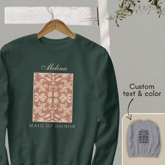 Stylish Unique Maid of Honour Bachelorette Sweatshirt
