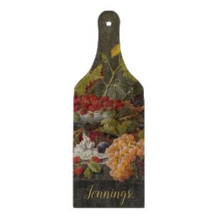 Stylish Vintage Monogrammed Cutting Board
