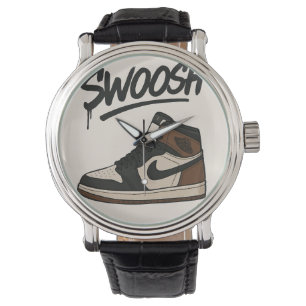 Stylish Watch with Smart Shoe & “Swoosh”