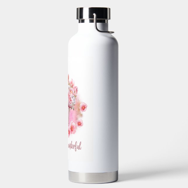Stylish Water Bottle – Trendy Reusable Drink Bottl (Left)