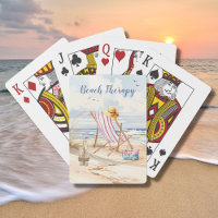 Stylish Watercolor Beach Ocean Sand Personalise