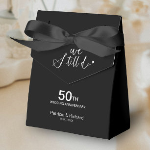 Stylish We Still Do Wedding Vow Renewal Favour Box