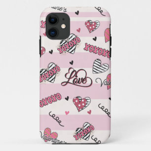 Stylish XOXO Valentine's Day Patterned  Case-Mate iPhone Case