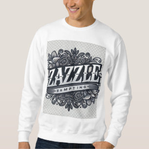 Stylish Zazzle Store Logo Sweatshirt