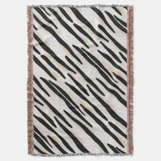 Stylish Zebra Print Throw blanket Coordinate