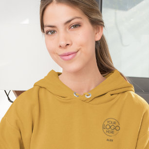 Stylishly Elegant Company Branded Logo Hoodie