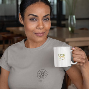 Stylishly Elegant Company Branded Logo  T-Shirt