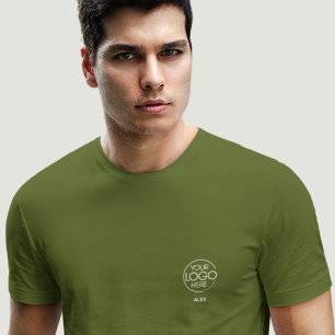 Stylishly Elegant Company Branded Logo  T-Shirt