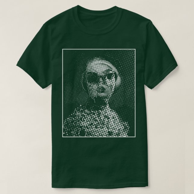 Stylishly Haunting Halloween TShirt (Design Front)