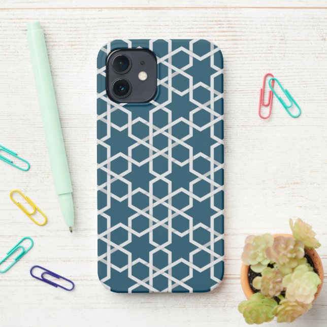 Stylishly Ornate Phone Case – Elegant & Modern (On Desk)