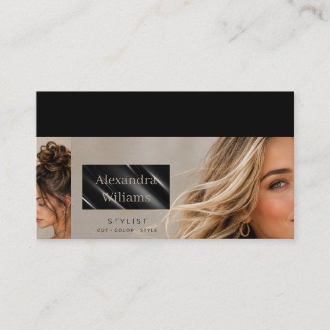 Stylist Business Card (Front)